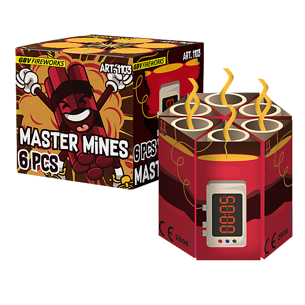 Master Mines | 6 stuks