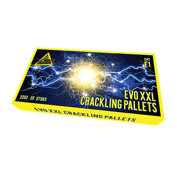 EVO XXL Crackling Pallets | 25 stuks