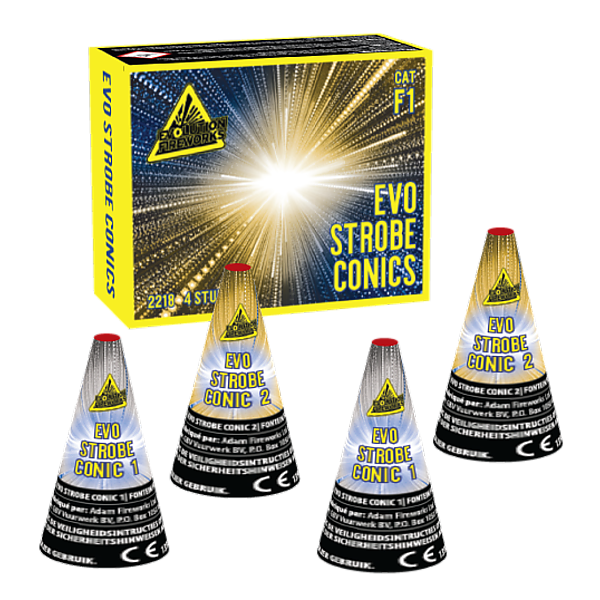 EVO Strobe Conics | 4 stuks