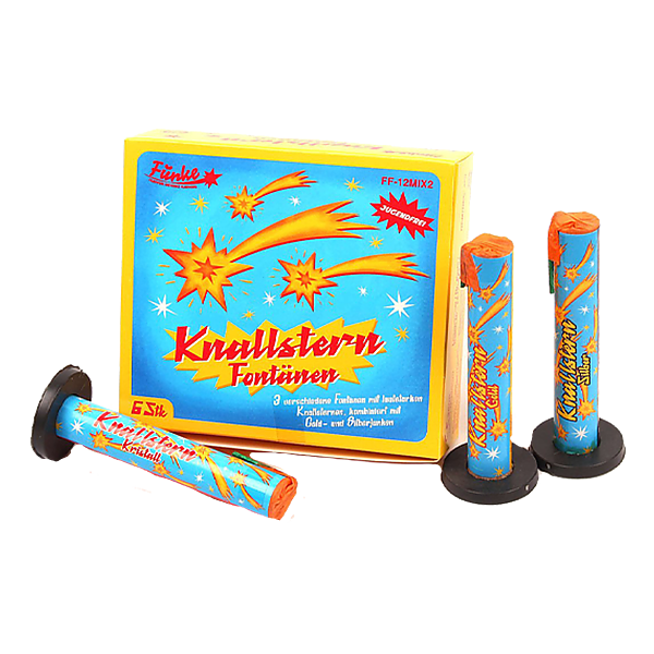 Knallstern Fontänen | FUNKE | 6 stuks