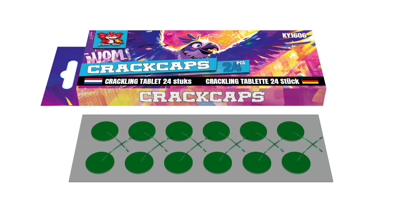 Crack caps