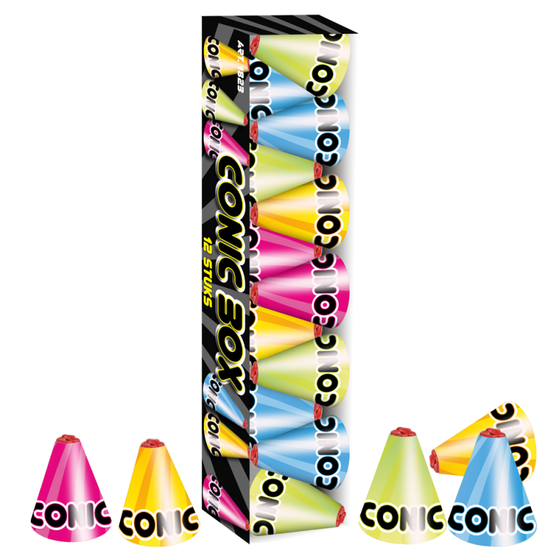 Conic Box (12 knetterfornteinen)