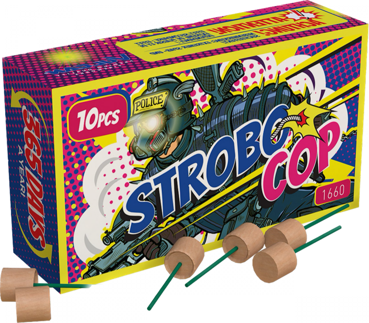 Strobocop disco's (flashing diamond)